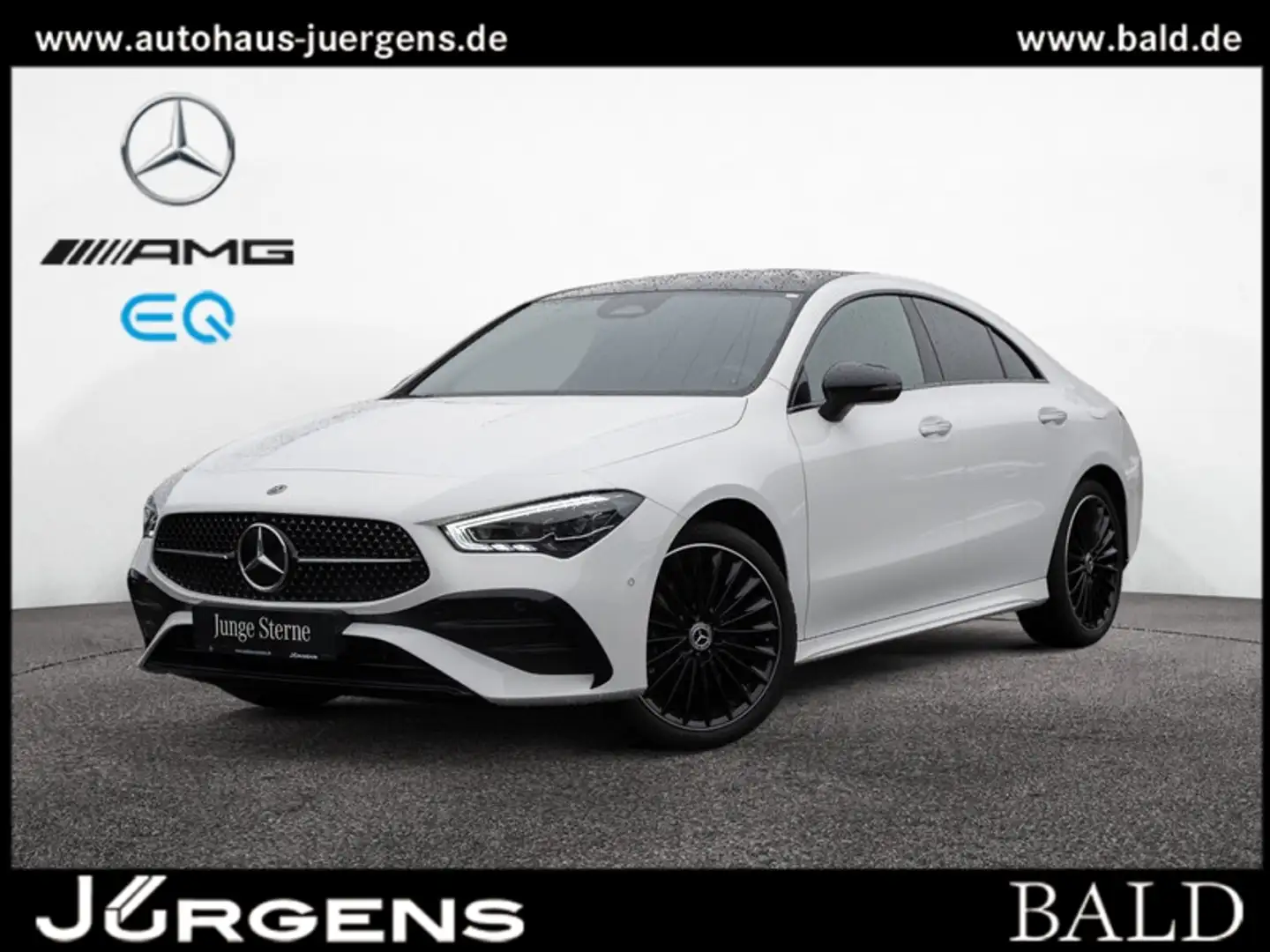 Mercedes-Benz CLA 250 e AMG-Sport/MLB/Pano/Burm/Night/Totw/19" Bílá - 1