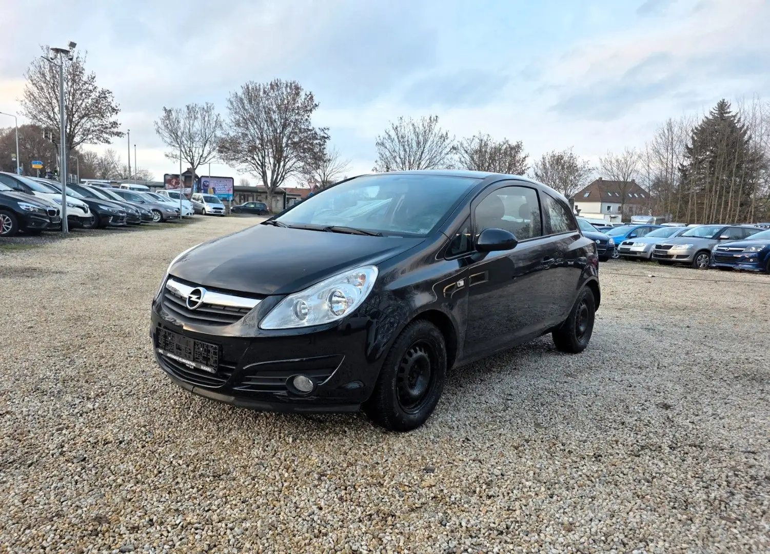 Opel Corsa D Edition 1.2*Euro 4**AHK*WR*Klima*2.Hand* Noir - 1