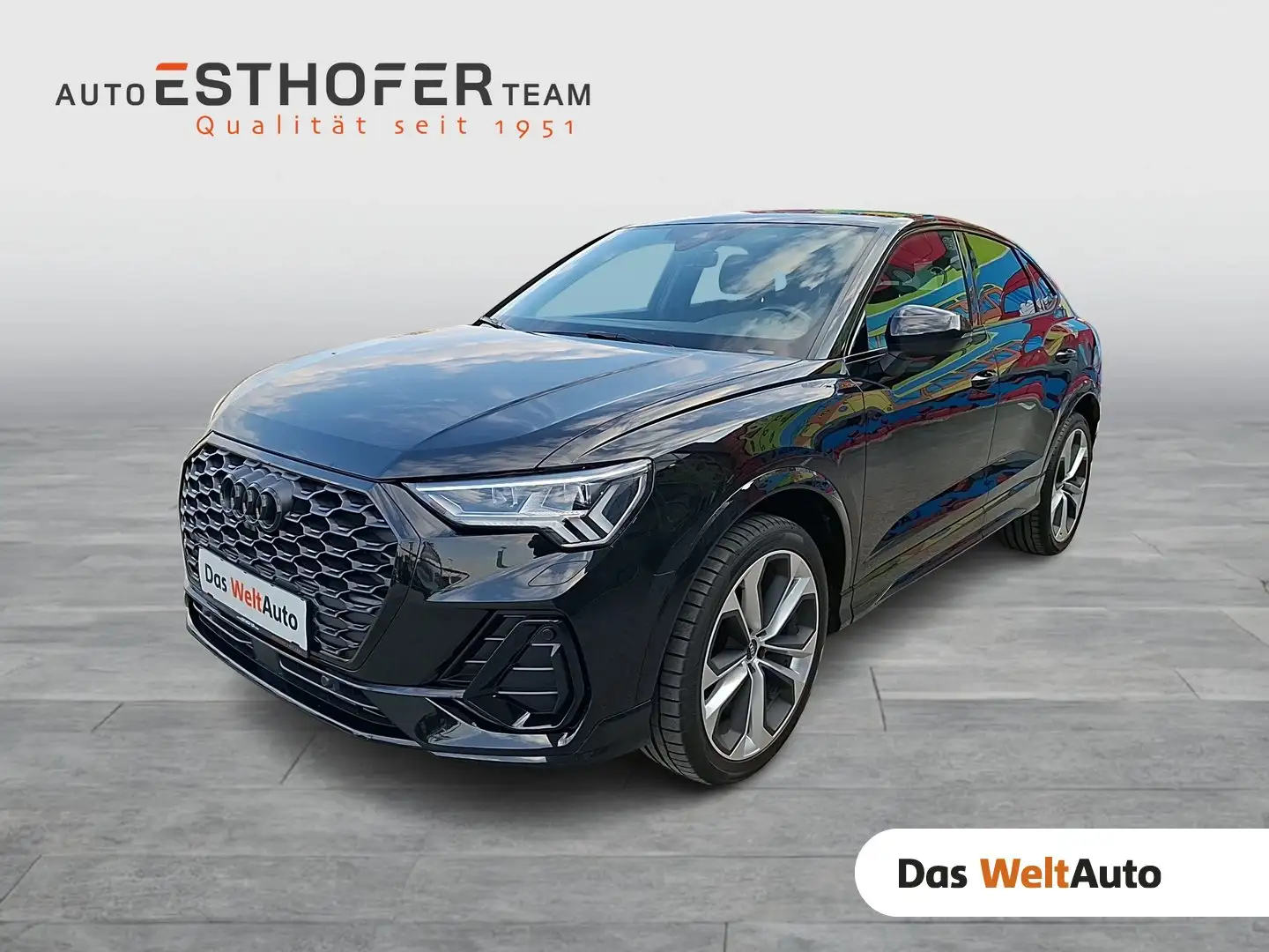 Audi Q3 35 TDI S line exterieur Schwarz - 1