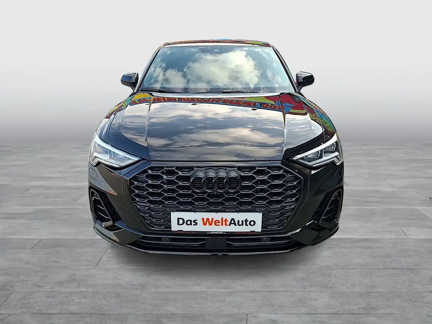 Audi Q3 35 TDI S line exterieur Schwarz - 2