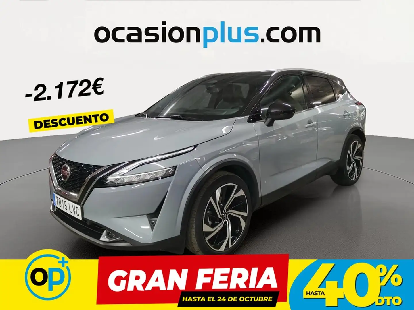 Nissan Qashqai 1.3 DIG-T mHEV 12V Tekna + 4x2 Aut. 116kW Gris - 1