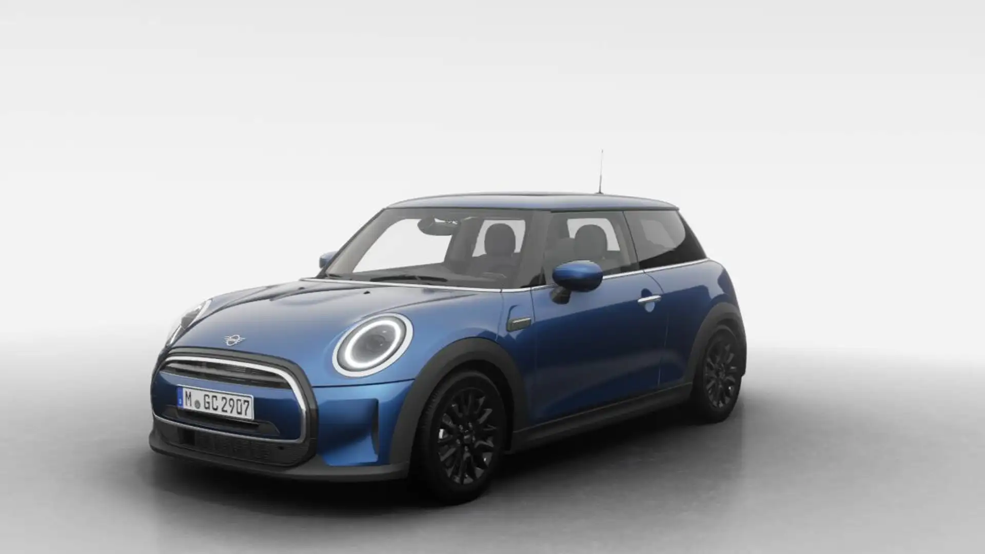 MINI One LED Navi Tempomat DAB PDC Komfortzugang SitzHz Blau - 1