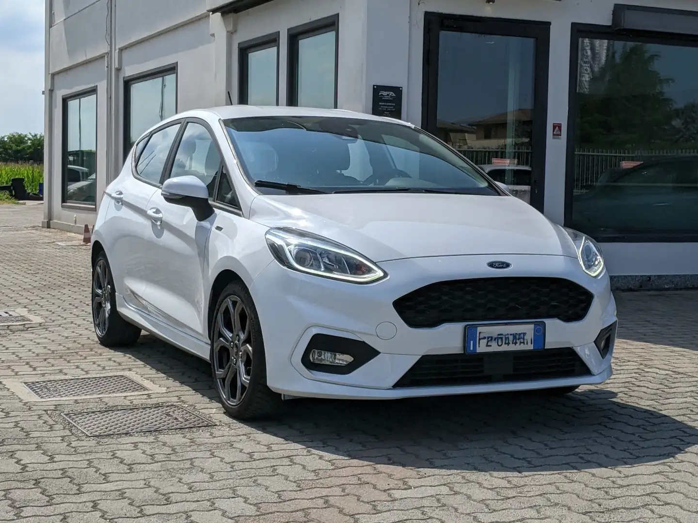 Ford Fiesta Fiesta VII 2017 5p 5p 1.0 ecoboost ST-Line s Bianco - 1
