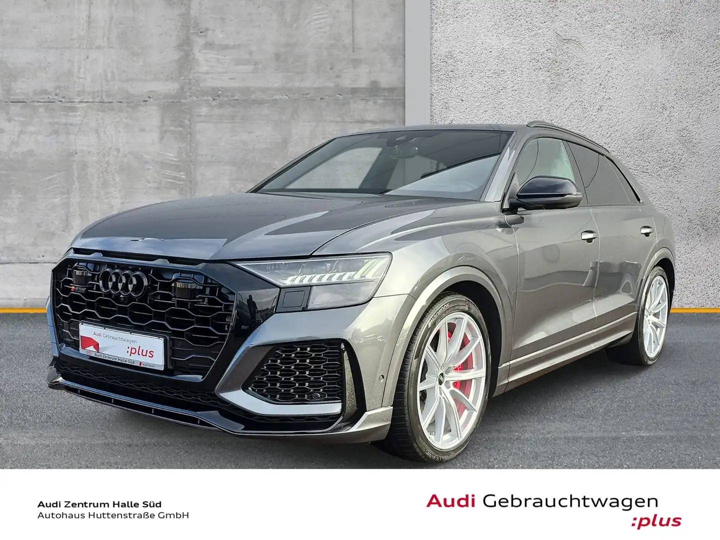 Audi RS Q8 RSQ8 AHK PANO KERAMIK LEDER UPE 175T Grau - 1