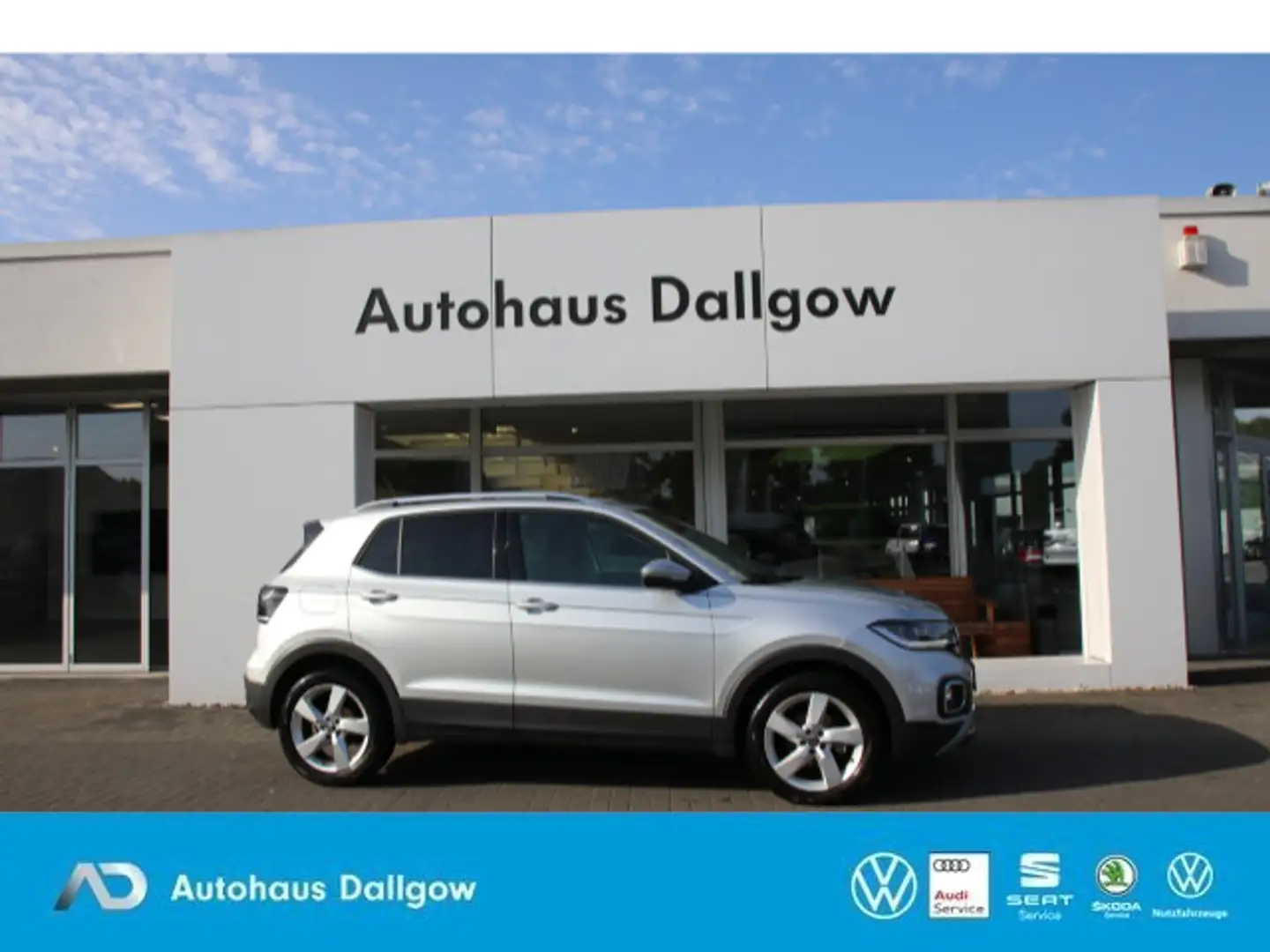 Volkswagen T-Cross Style 1.5 l TSI ACT OPF 110 kW (150 PS) Silber - 1