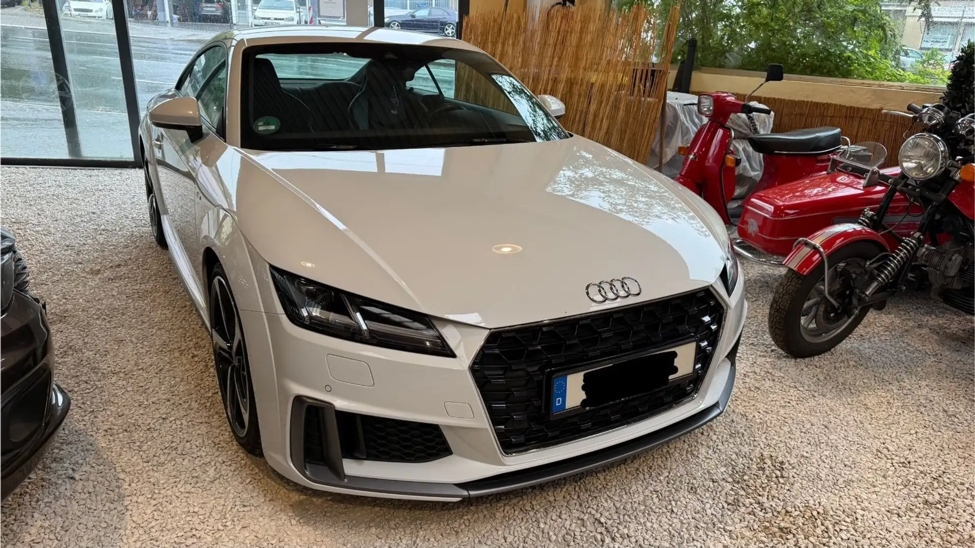 Audi TT Coupe 40 TFSI Weiß - 1