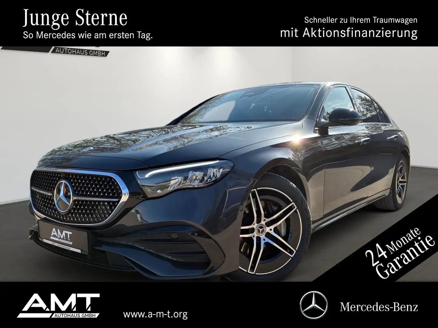 Mercedes-Benz E 200 AMG Line Advanced Night-Paket/Distronic Grau - 1