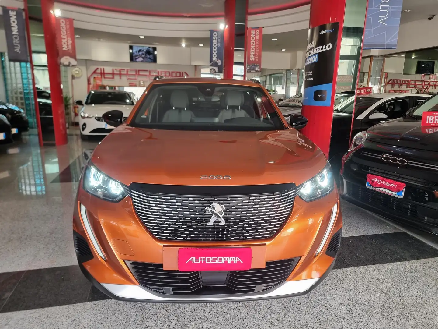 Peugeot 2008 1.2 puretech Allure Pack ITALIANA 12 MESI GARANZIA Oranje - 1
