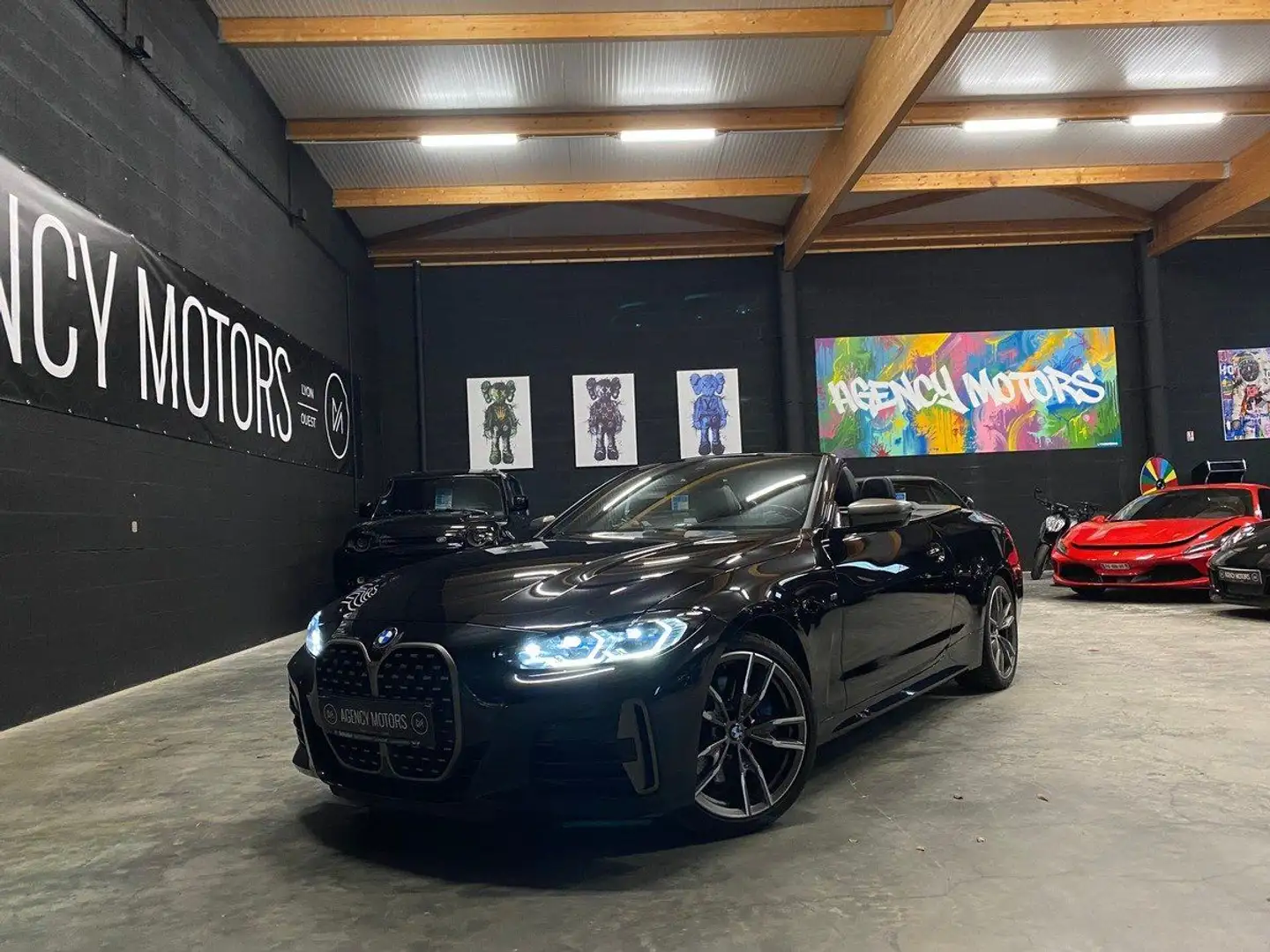 BMW 430 Cabriolet 40 i M440 i 374 ch M Sport Xdrive BVA Negru - 1
