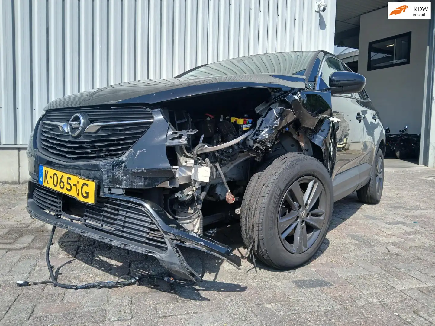 Opel Grandland X 1.2 Turbo Edition 2020 - Airco - Navi - BPM - Scha Zwart - 1