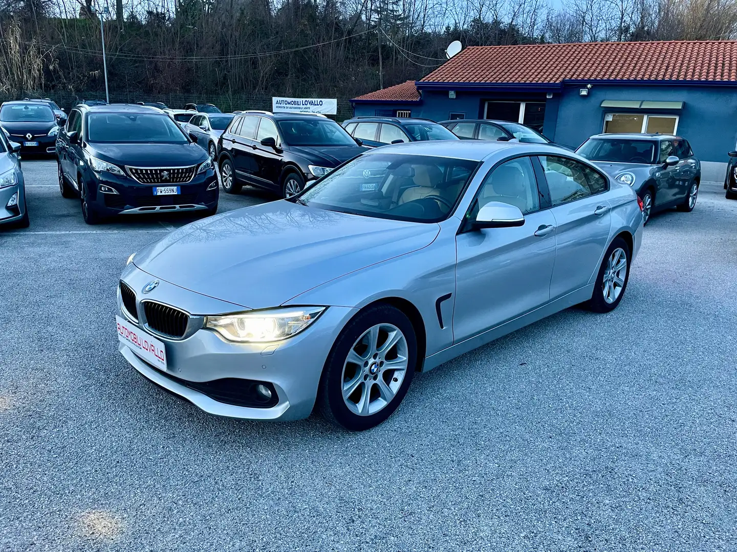 BMW 418 418d Gran Coupe Luxury 150cv Argent - 1