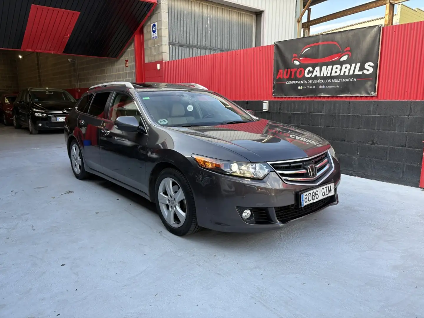 Honda Accord Tourer 2.2i-DTEC Luxury Aut. Gris - 1