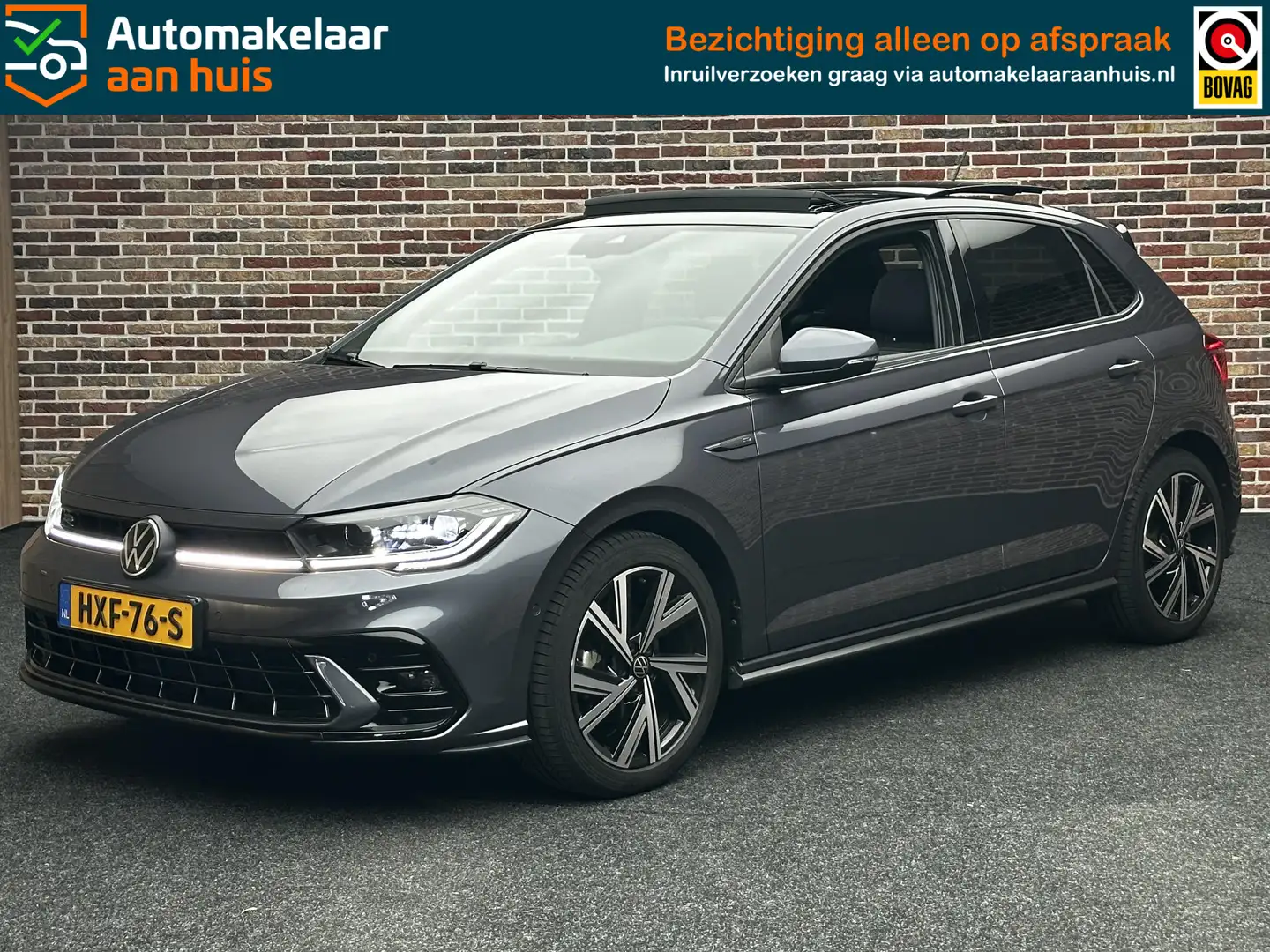 Volkswagen Polo 1.0 TSI R-Line Panorama IQ Virtual Dealer Gris - 1
