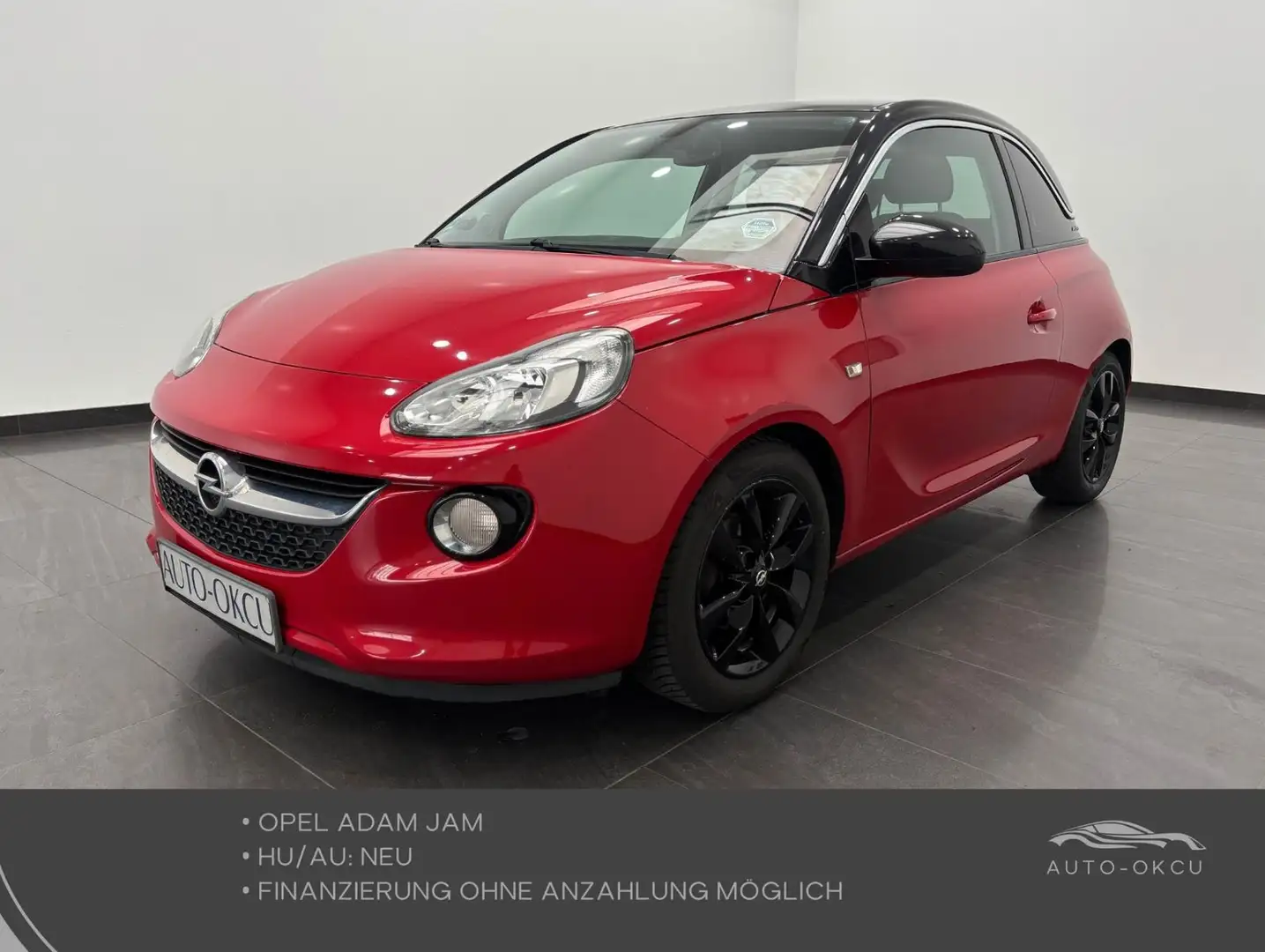 Opel Adam Jam 1.4  KLIMA /ALU/LE.HEIZUNG/BT/HU:NEU Rouge - 1