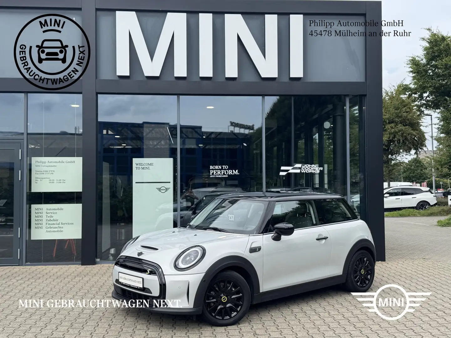 MINI Cooper SE Panorama LED DAB Sportsitze Keyless PA Grau - 1