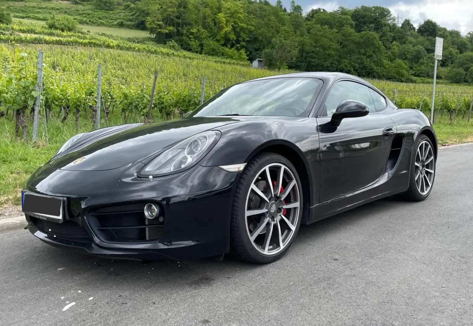 Porsche Cayman S 981 PDK/Sport-Chrono/Vollleder/BOSE Negro - 1