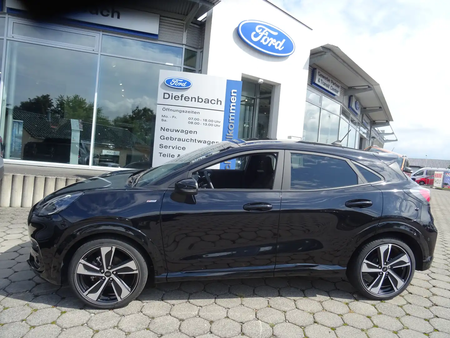 Ford Puma 1.0 Ecoboost Mhev ST-Line NEUE WINTERRÄDER INKL Noir - 1