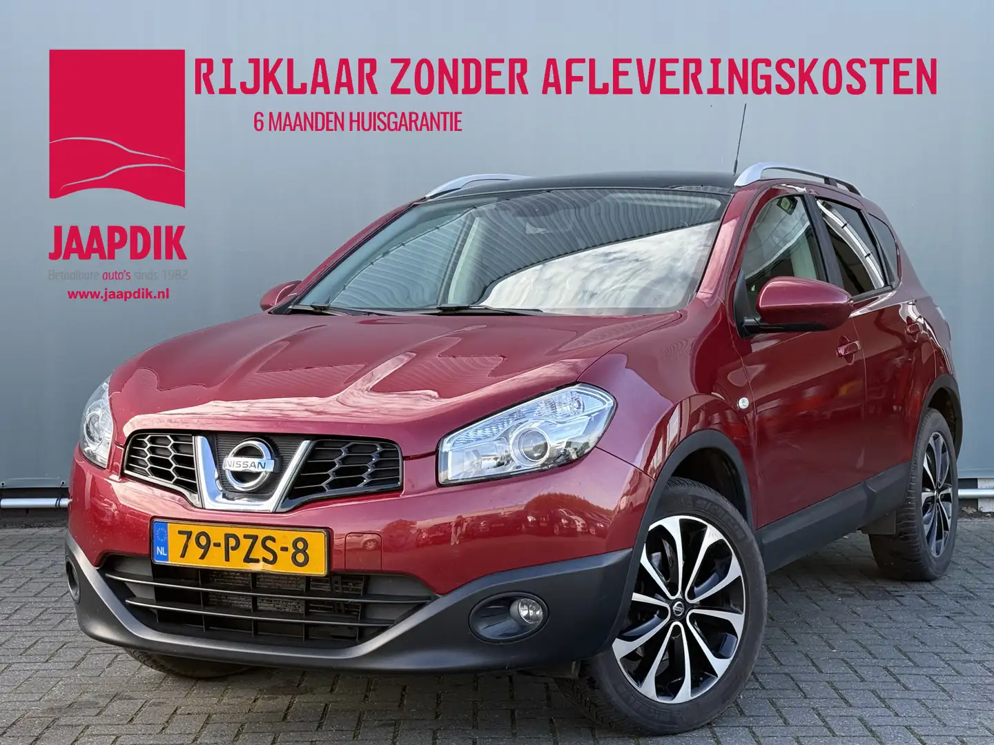 Nissan Qashqai BWJ 2011 2.0 142 PK Connect Edition 4WD AUTOMAAT | Rood - 1