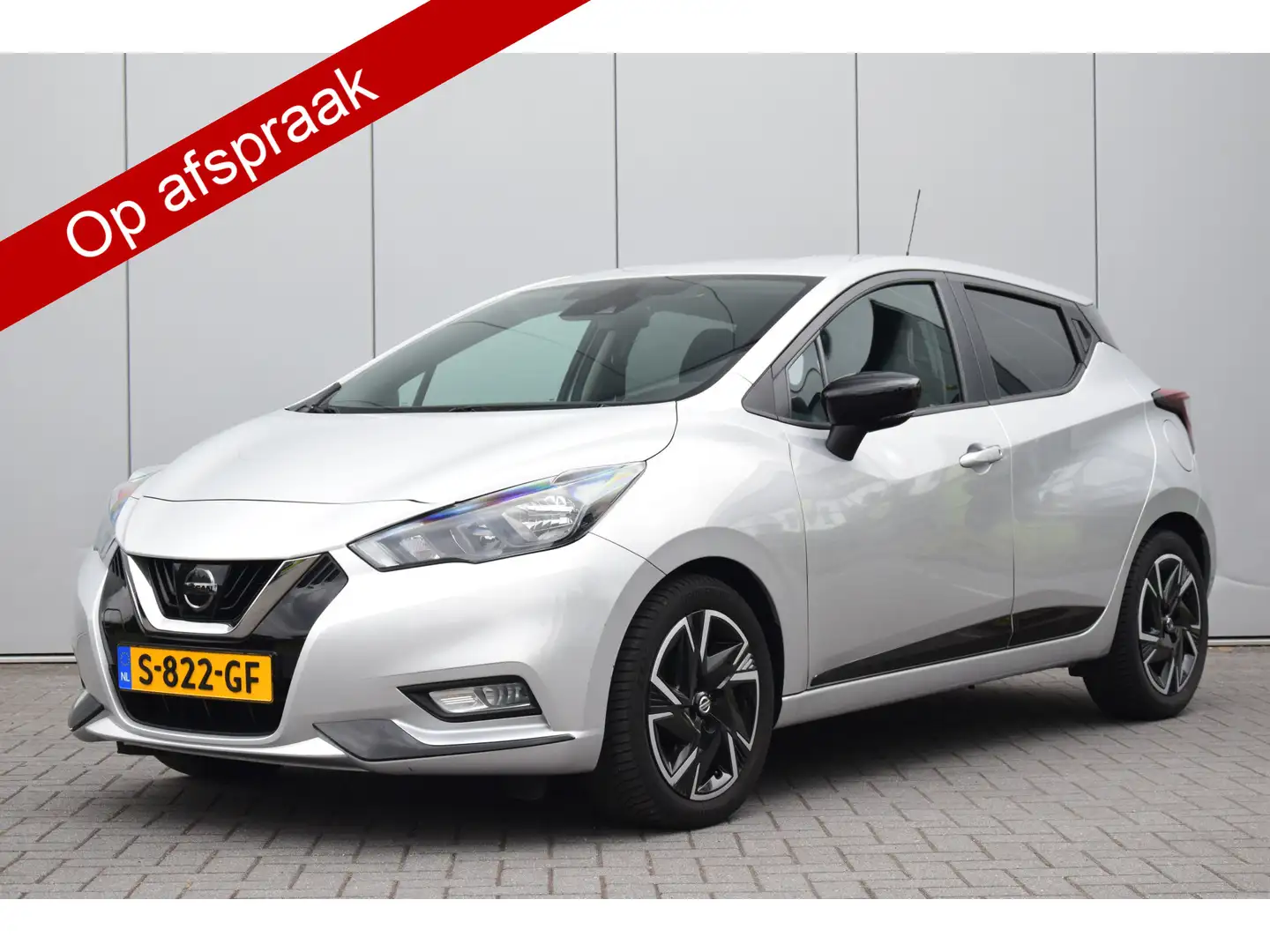 Nissan Micra 1.0 IG-T N-Design Navi Priv/Glass Pdc Grijs - 1