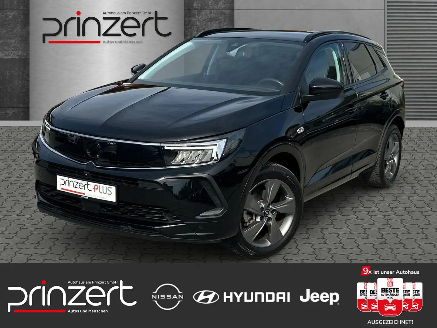 Opel Grandland 1.2 Turbo AT8 "GS Line" Design-Paket Schwarz - 1