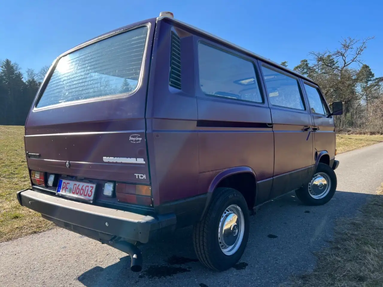 Volkswagen T3 Kombi 1.6 DIESEL 8SITZER 50PS EIN TOLLES AUTO, foto 11