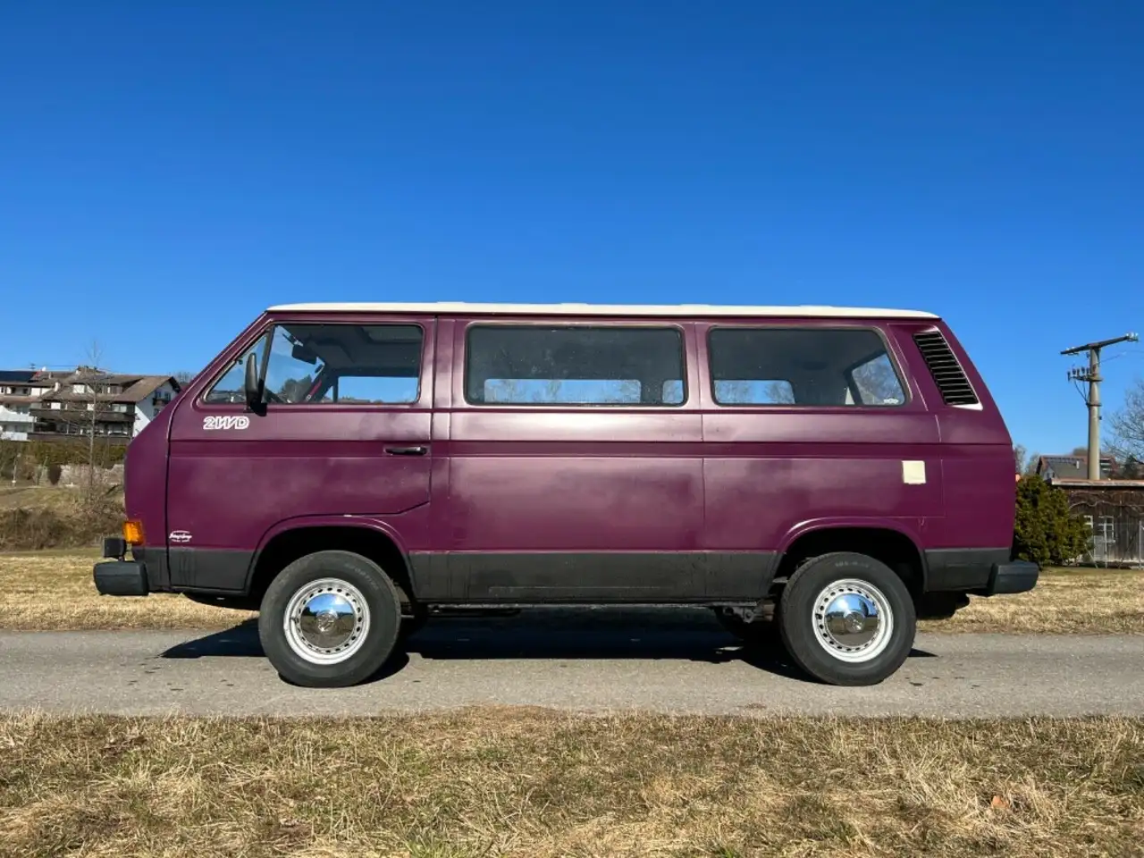 Volkswagen T3 Kombi 1.6 DIESEL 8SITZER 50PS EIN TOLLES AUTO, foto 6