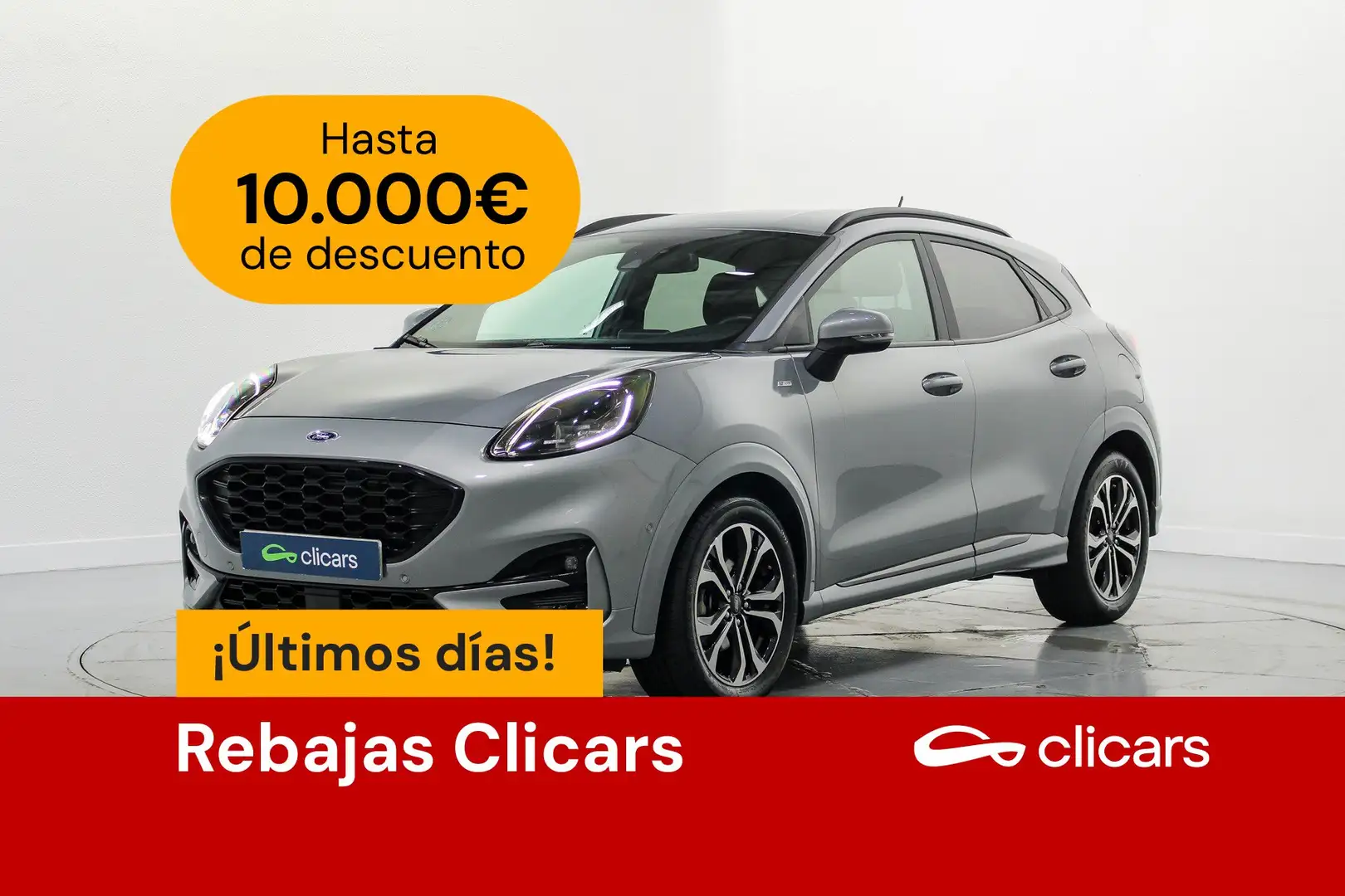 Ford Puma 1.0 EcoBoost MHEV ST-Line Aut. 125 Plateado - 1