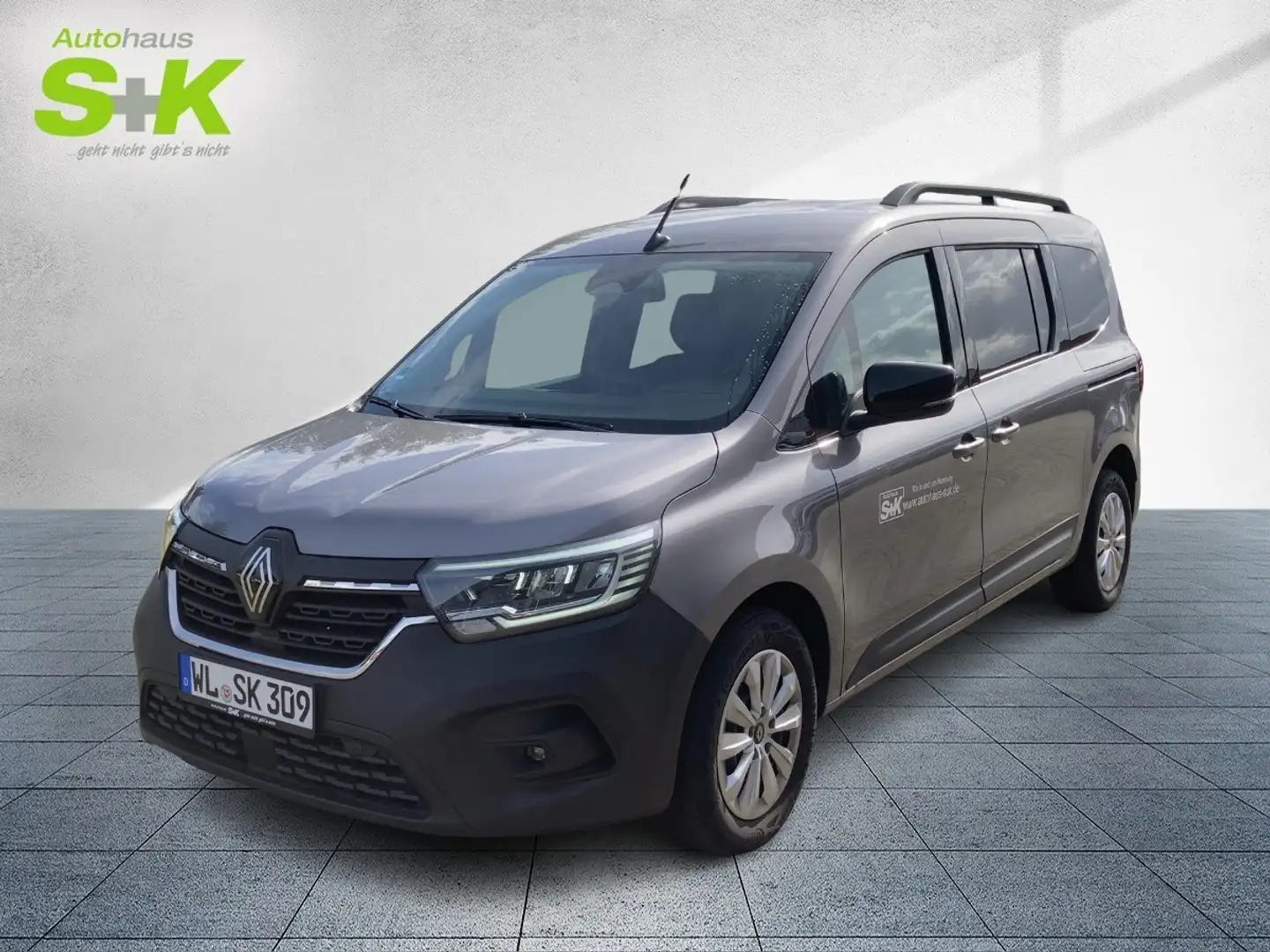 Renault Kangoo PKW GRAND TECHNO TCe 130 EDC*7-Sitzer*SHZ* Grau - 1