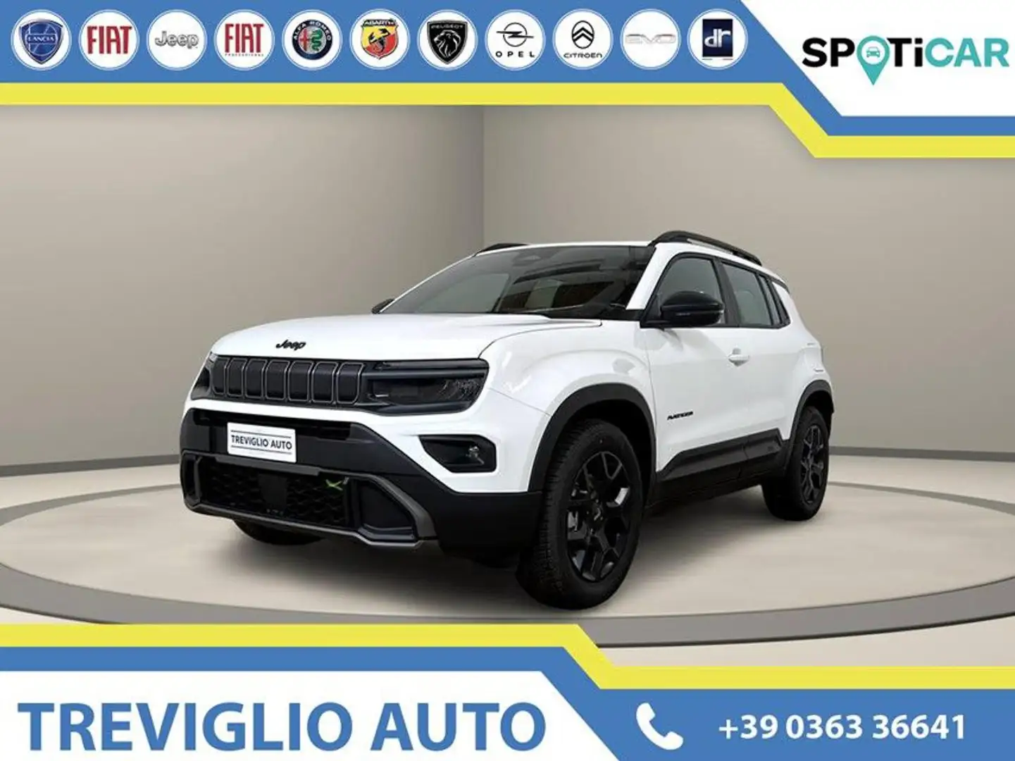 Jeep Avenger 1.2 Turbo 145 CV MHEV 4xe Upland Weiß - 1