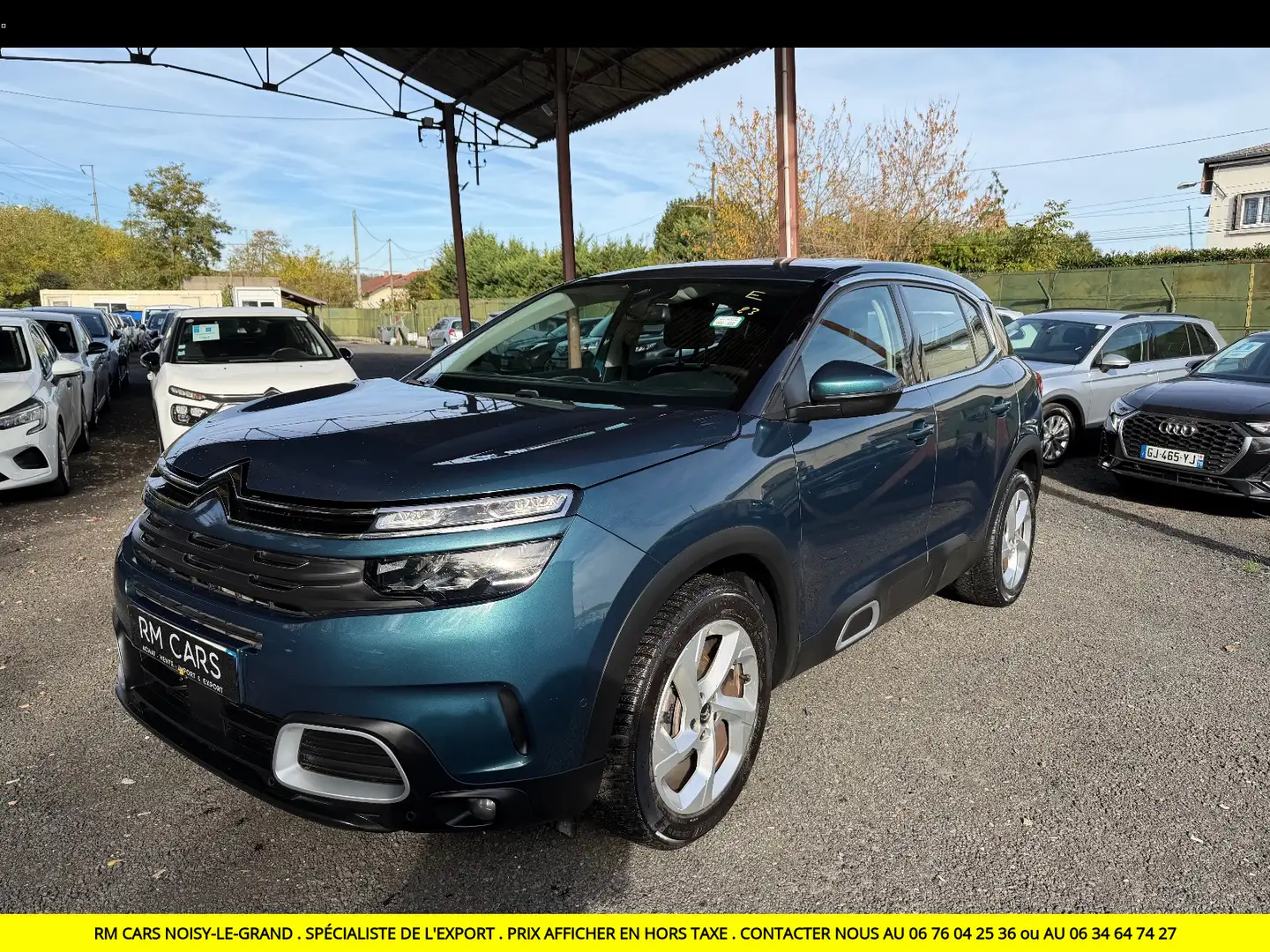 Citroen C5 Aircross C5 Aircross BlueHDi 130 S\u0026amp;S BVM6 Feel Pack Bleu - 1