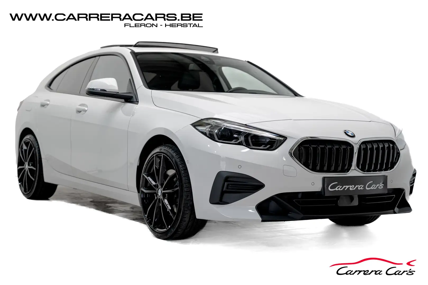 BMW 218 Gran Coupé 218iA PACK M*|AUTO*PANO&OUVRANT*CUIR Weiß - 1
