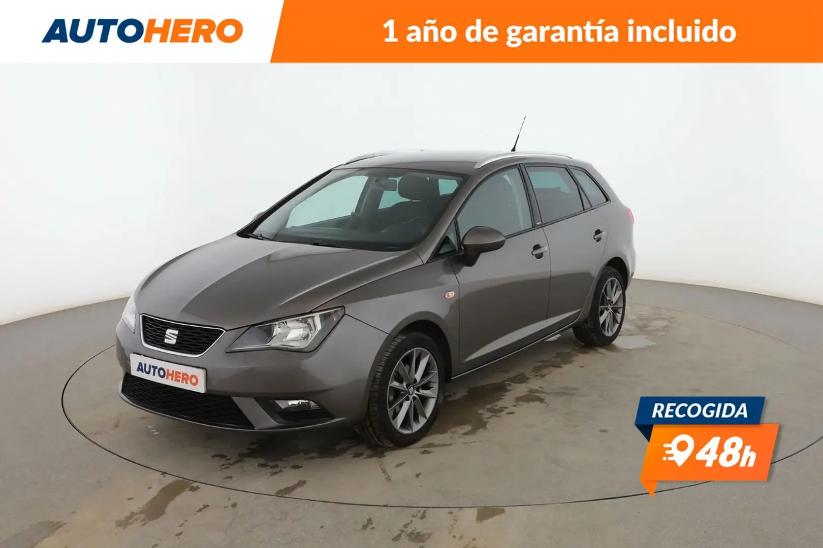 SEAT Ibiza ST 1.6TDI CR Style 90 Gris - 1