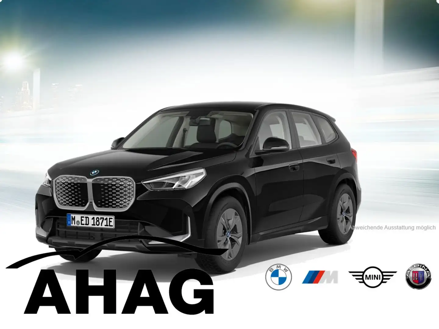 BMW iX1 xDrive30 Adaptives Fahrwerk Sitzhzg. Vorn Noir - 2