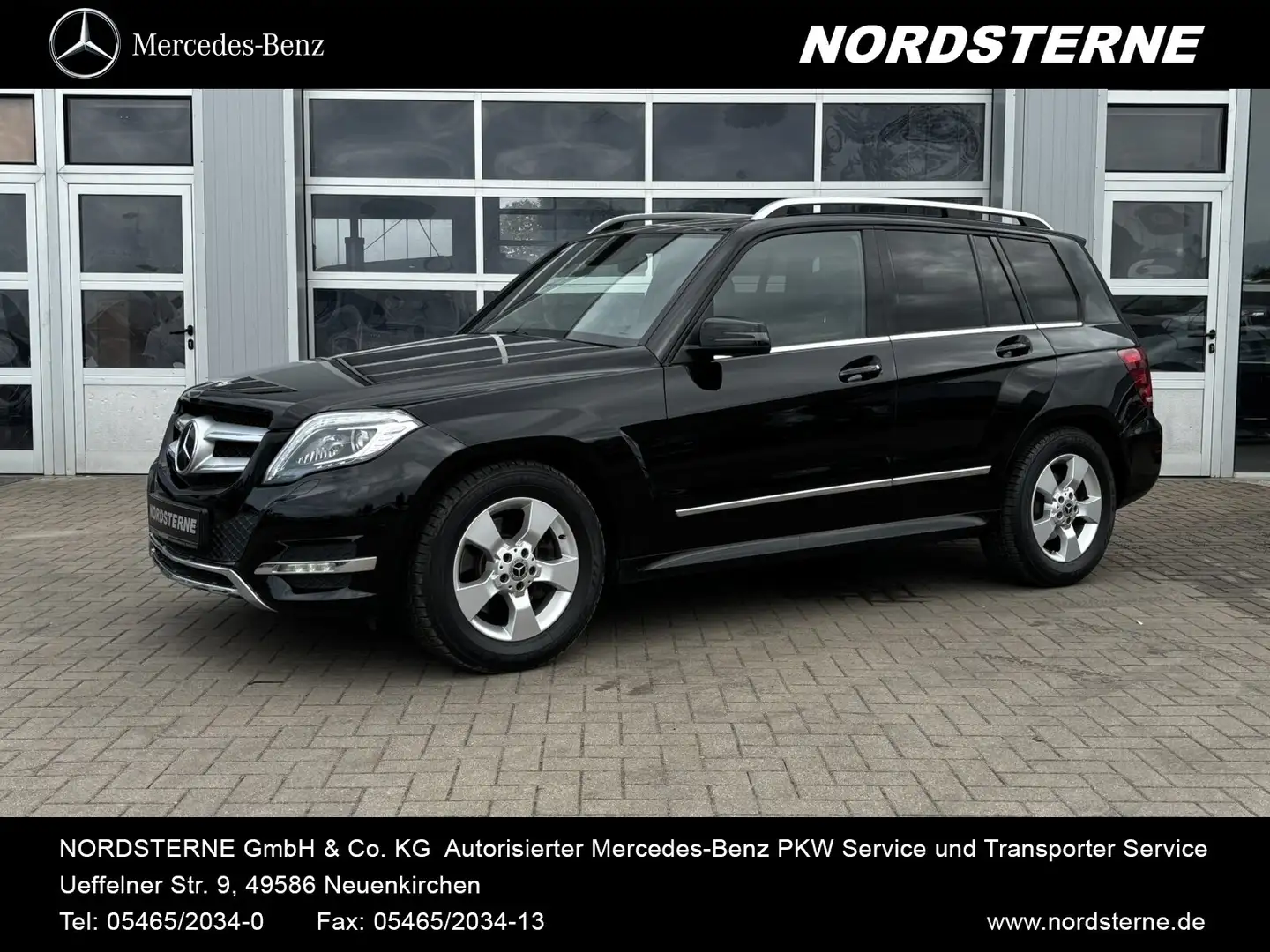 Mercedes-Benz GLK 220 GLK 220 CDI 4MATIC Panorama AHK Distronic Navi Zwart - 1