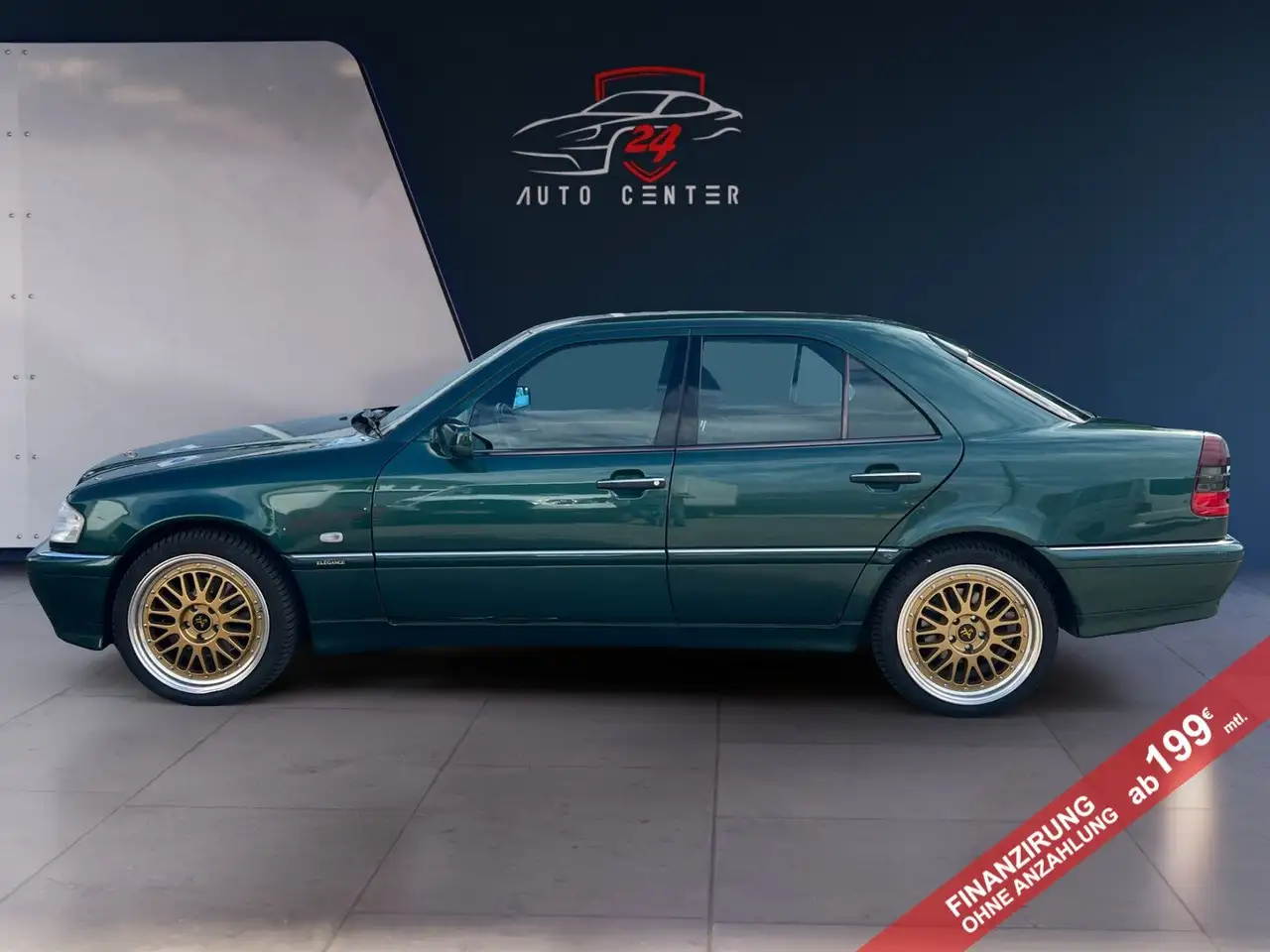 Mercedes-Benz C 240 Elegance/Keskin/Spoiler/90ér Tuning, foto 5