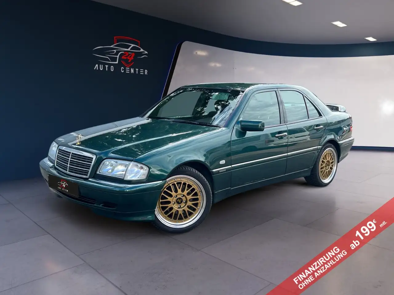 Mercedes-Benz C 240 Elegance/Keskin/Spoiler/90ér Tuning, foto 3