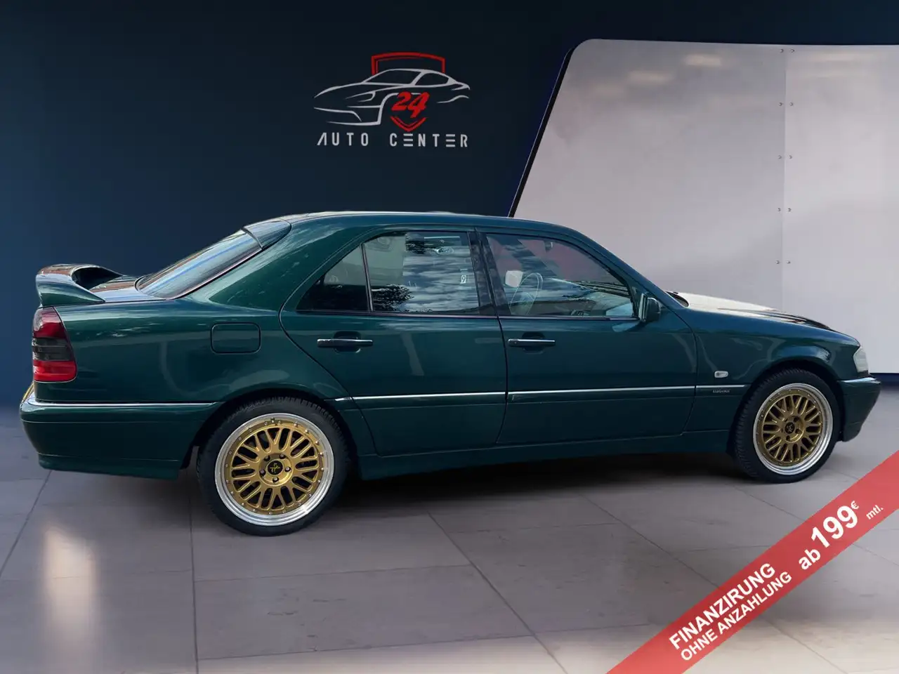 Mercedes-Benz C 240 Elegance/Keskin/Spoiler/90ér Tuning, foto 4