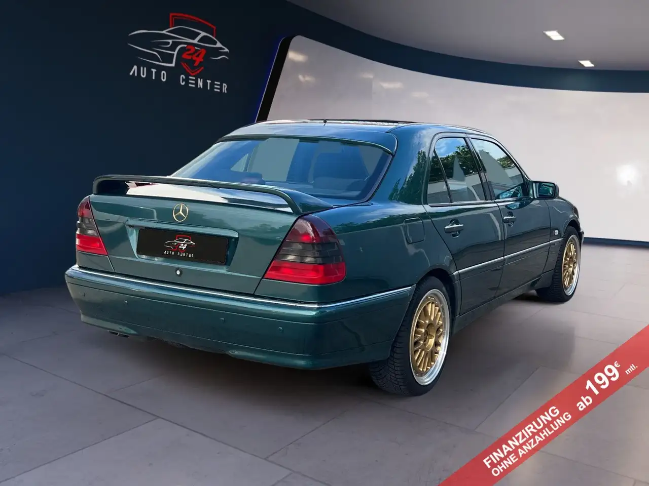 Mercedes-Benz C 240 Elegance/Keskin/Spoiler/90ér Tuning, foto 9