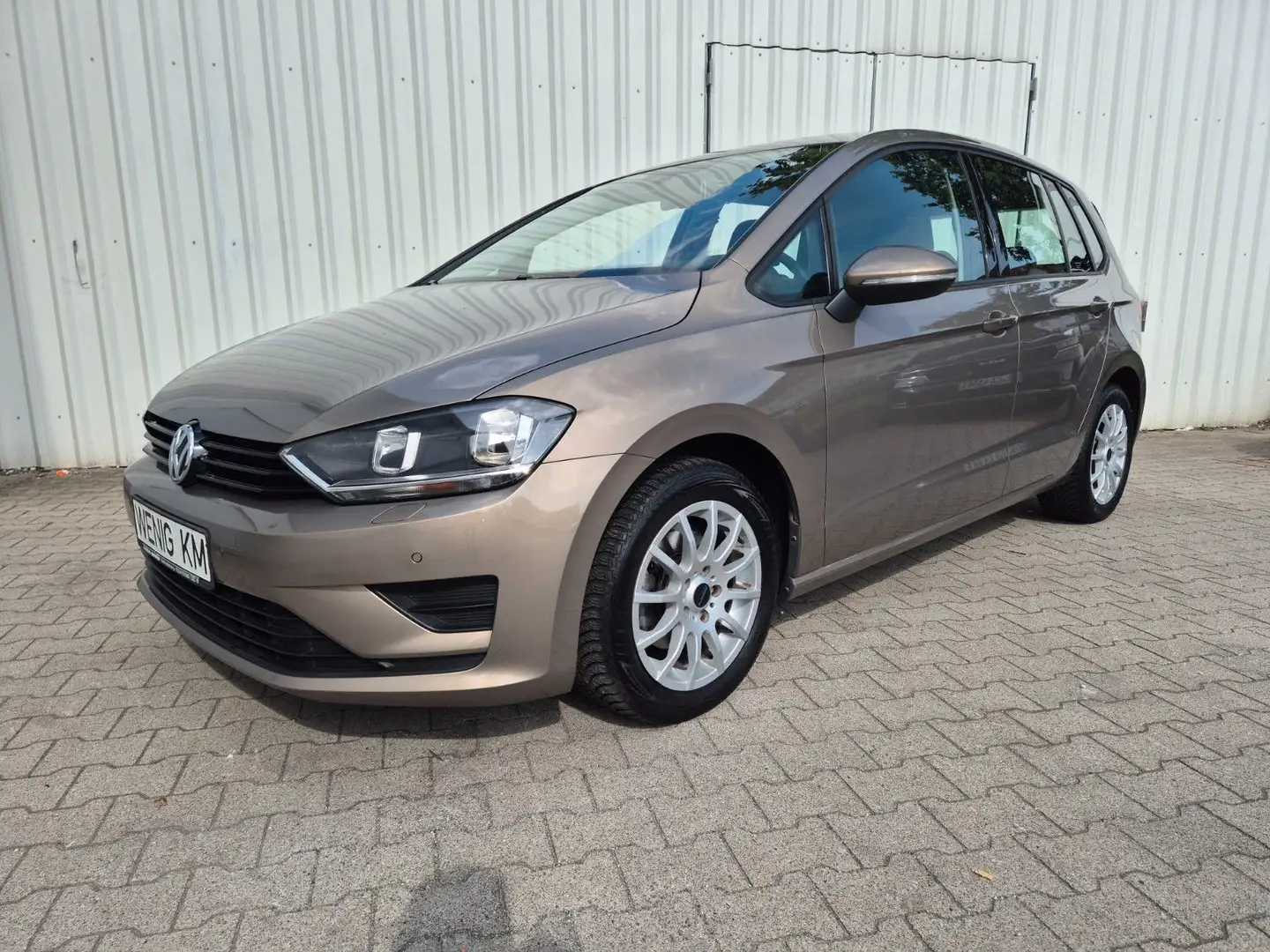 Volkswagen Golf Sportsvan VII Trendline BMT - SCHECKHEFT - Gold - 1