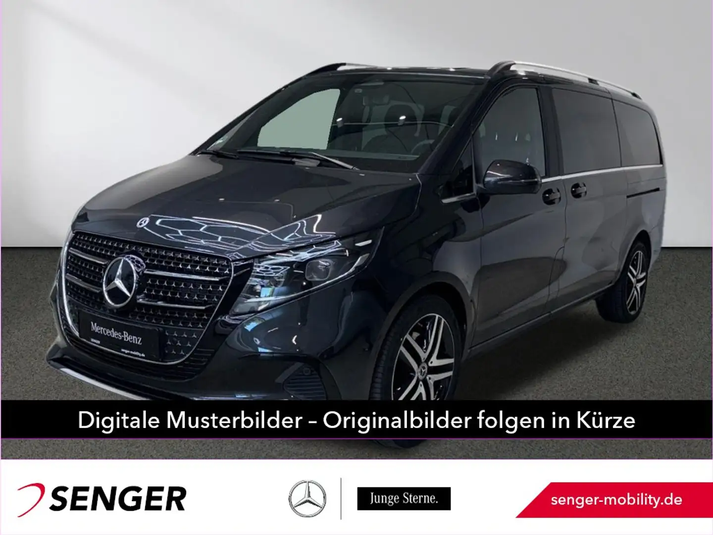 Mercedes-Benz V 300 d Avantgarde lang Distr. Standhzg 360° 9G Gris - 1