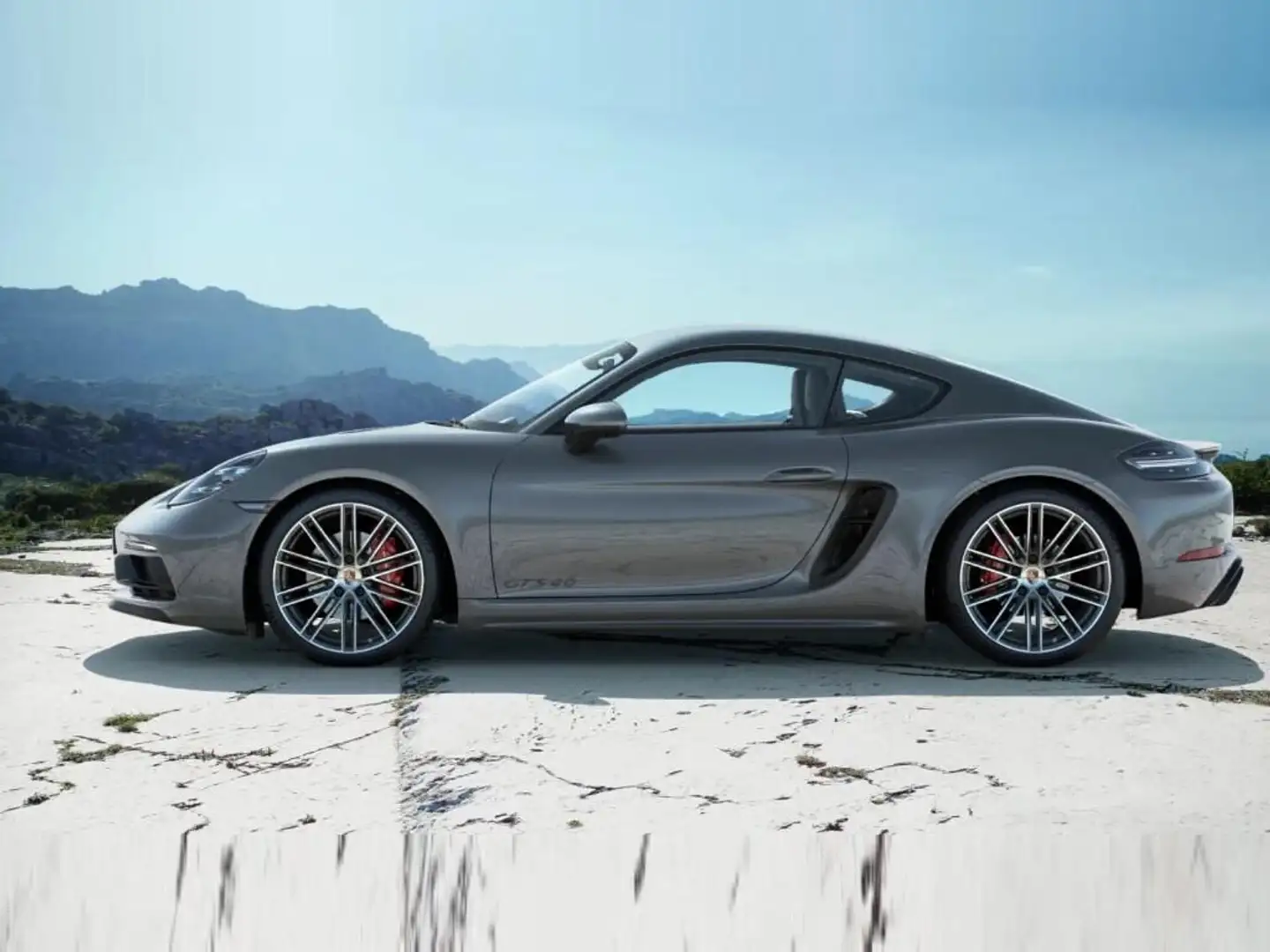 Porsche Cayman 718 4.0 GTS pdk Gris - 2