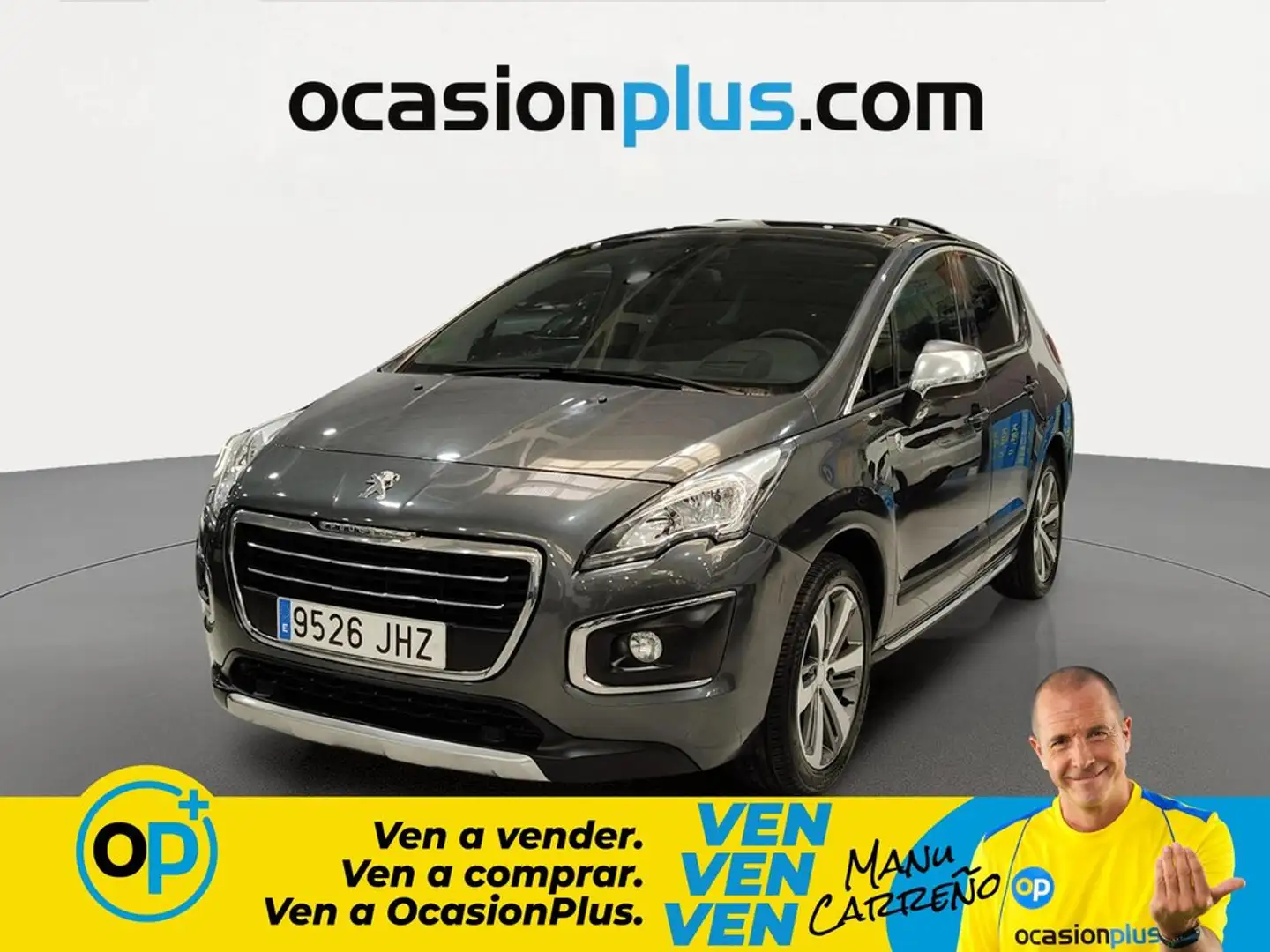 Peugeot 3008 1.6 BlueHDi Crossway 120 Gris - 1