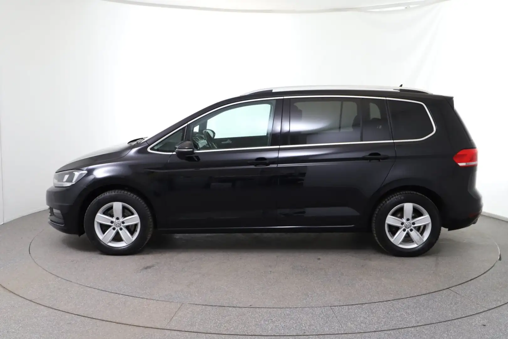 Volkswagen Touran Highline TDI SCR DSG 7-Sitzer Schwarz - 2
