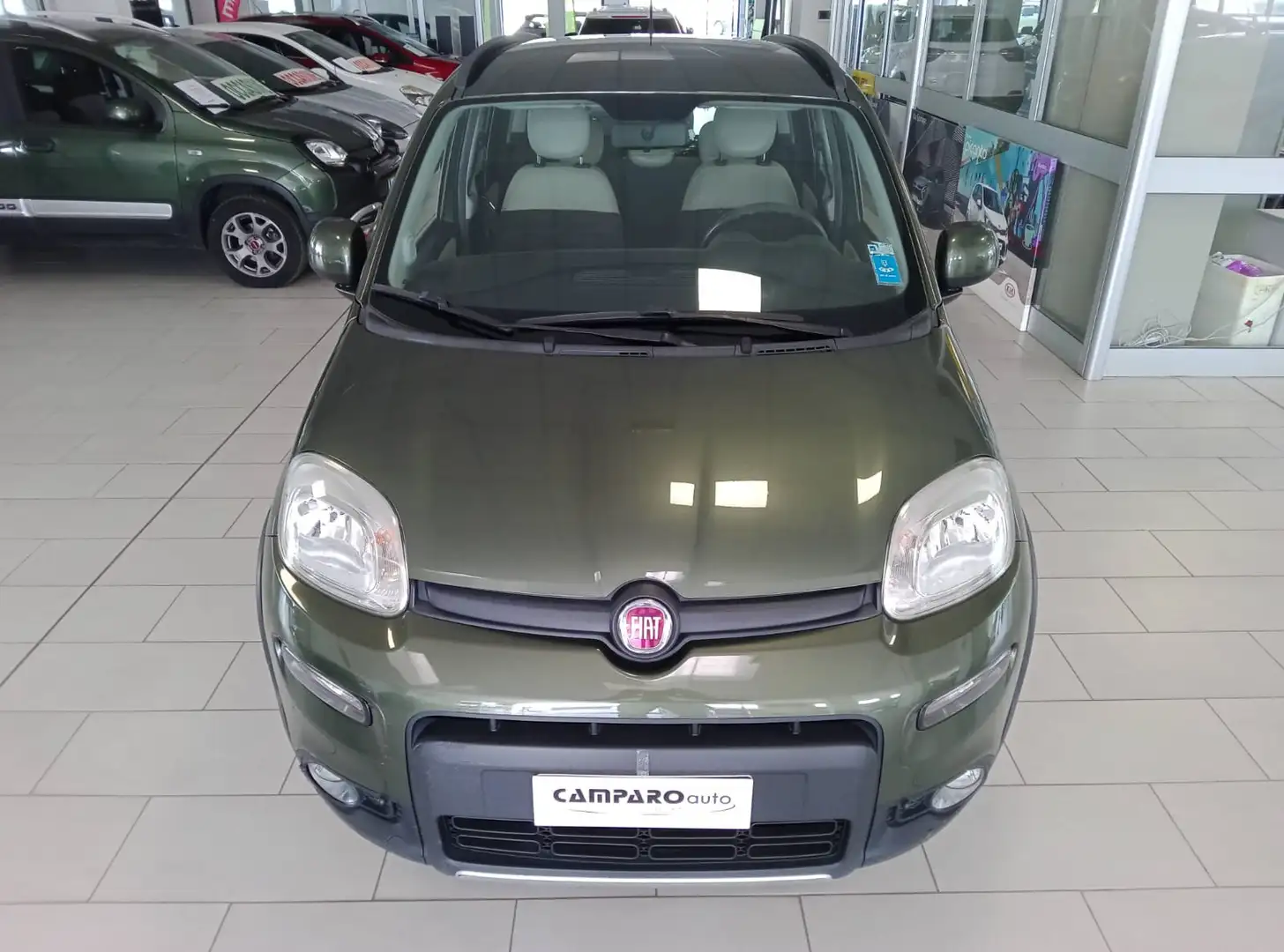Fiat Panda 1.3 mjt 16v 4x4 75cv OK NEOPATENTATI Verde - 2