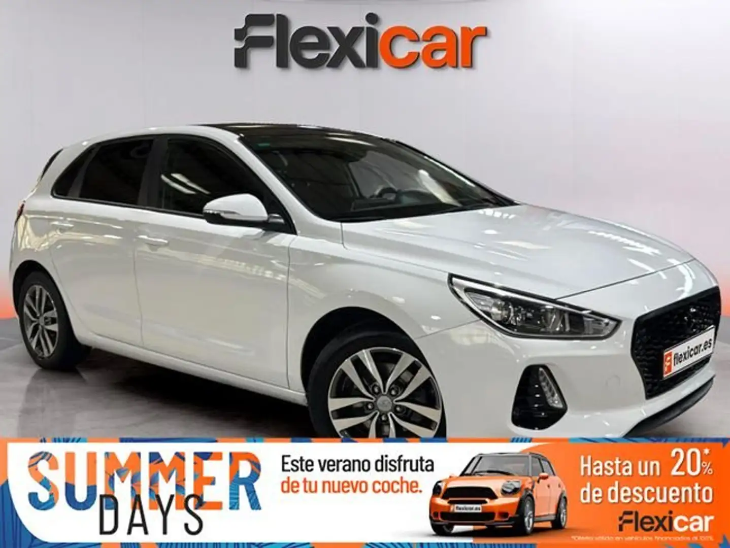 Hyundai i30 1.6+CRDi+81kW+%28110CV%29+Go%21 Blanc - 1