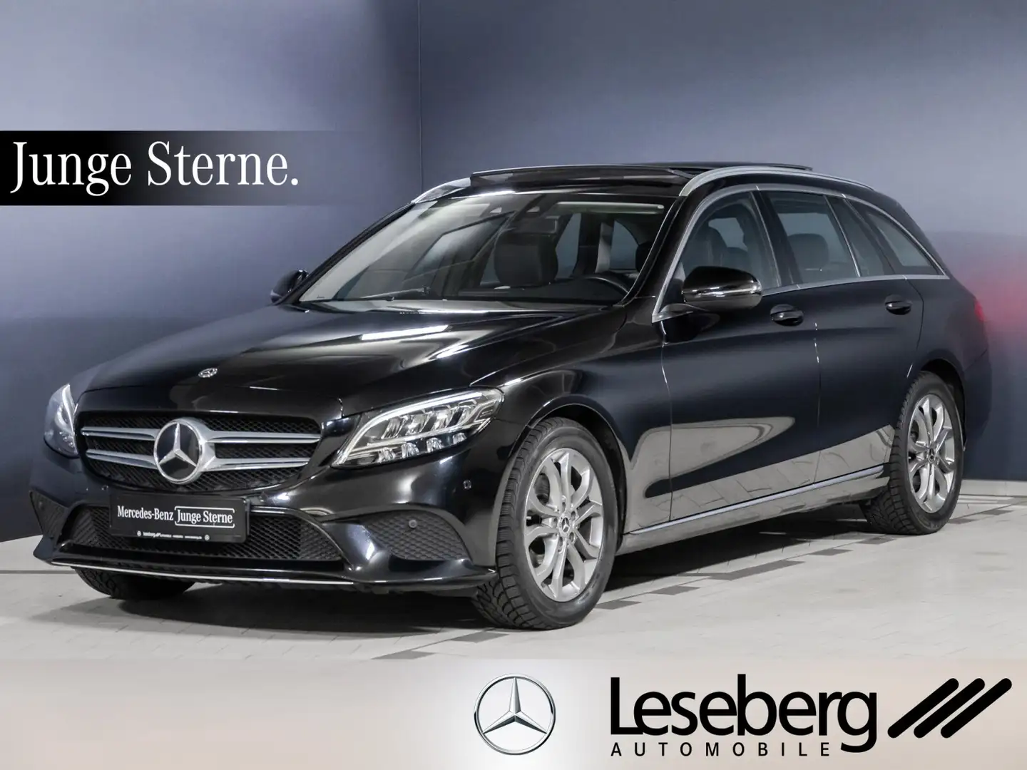 Mercedes-Benz C 220 C 220 d T Avantgarde LED/AHK/Pano/Kamera/SHZ/DAB Schwarz - 1