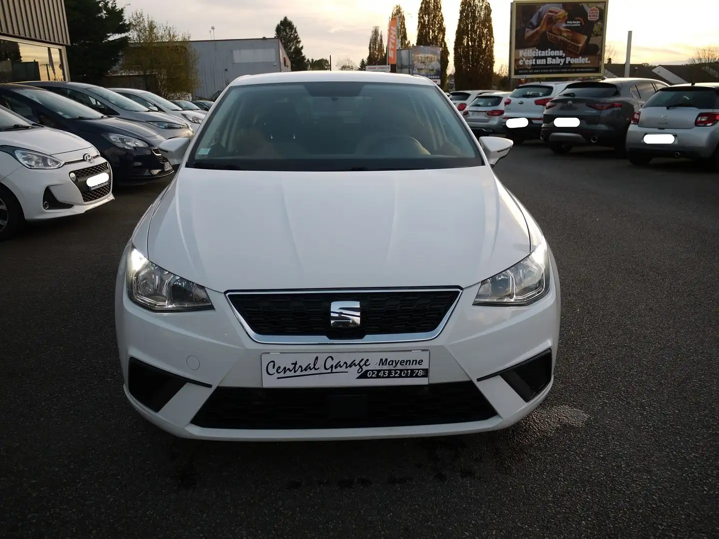 SEAT Ibiza 1.0 ECOTSI 95CH START/STOP STYLE Blanc - 2