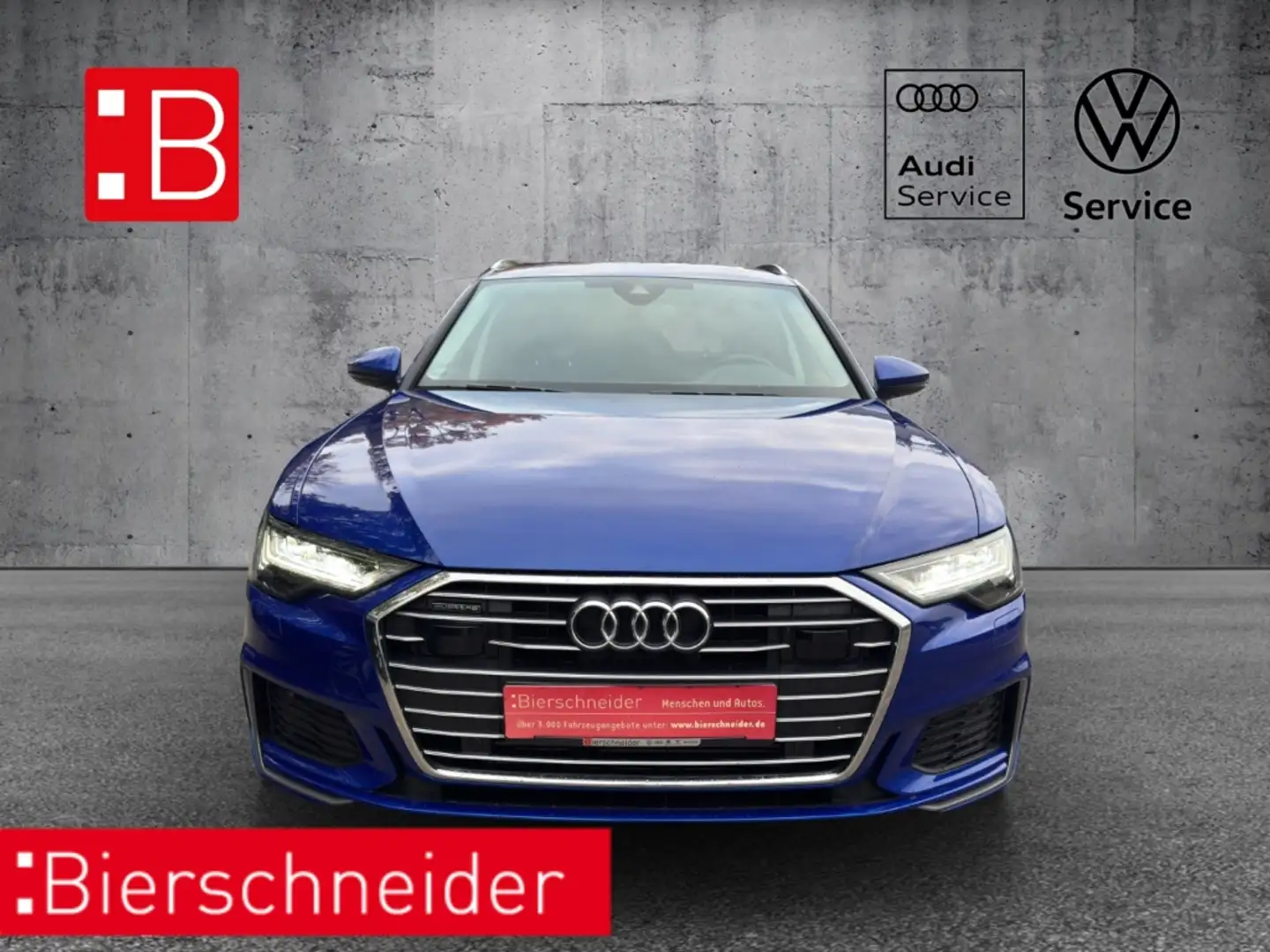 Audi A6 Avant 50 TFSI e qu. S tronic line MATRIX 21 ACC AH Blau - 2