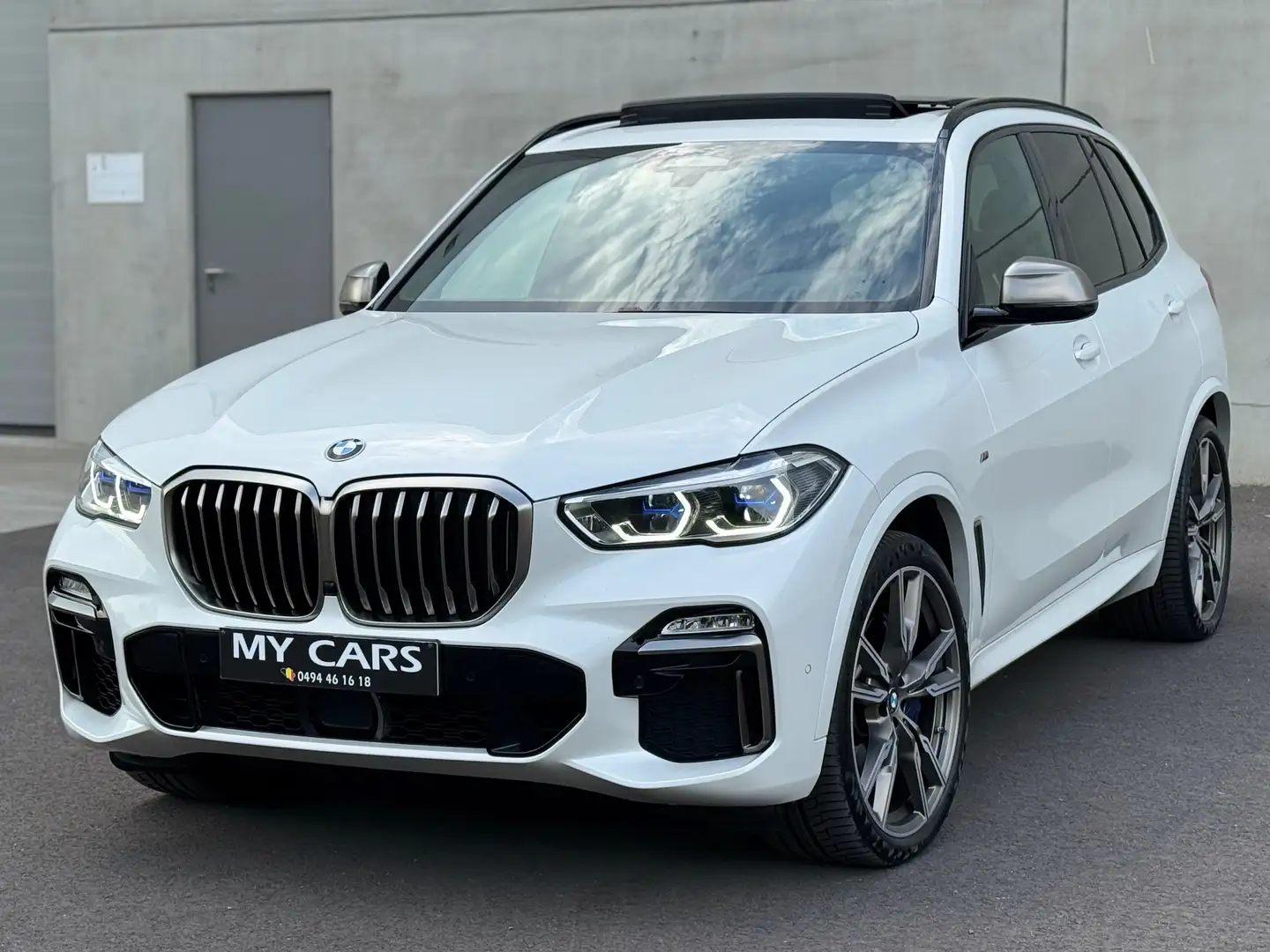 BMW X5 M 50 D 400 CV Pack M Aerodynamic Panoramique Ja 22' Blanc - 1
