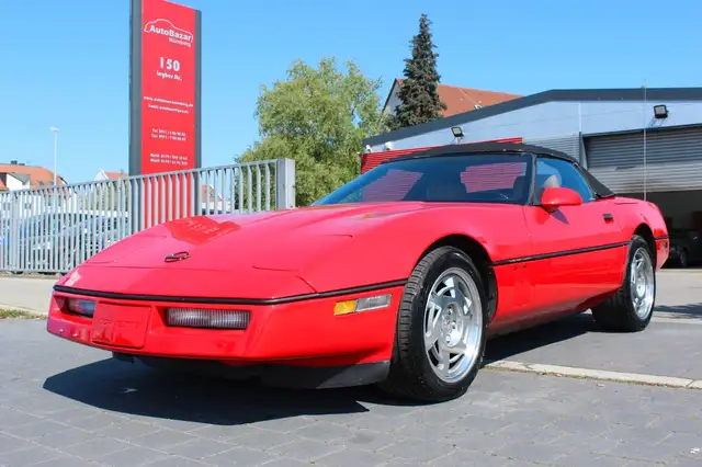 Corvette C4 Cabrio mit braunem Leder / H-Kennzeichen